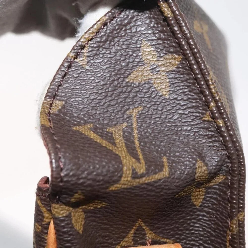 LOUIS VUITTON Monogram Cartouchiere GM Shoulder Bag M51252 LV Auth 155577